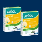 Offre Azéol Gorge goût Menthe-lot de 2